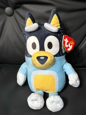 Ty Beanie Babies Bluey Dad Bandit Plush 2024 BBC Studios Stuffed Toy